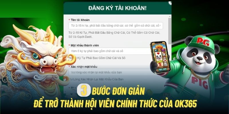 Hướng dẫn cách đăng ký OK365 đơn giản và dễ thao tác