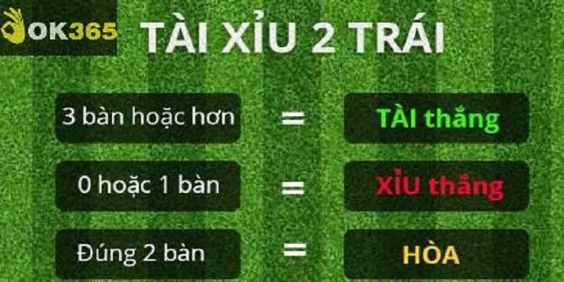 Giới thiệu về kèo tài xỉu 2 trái